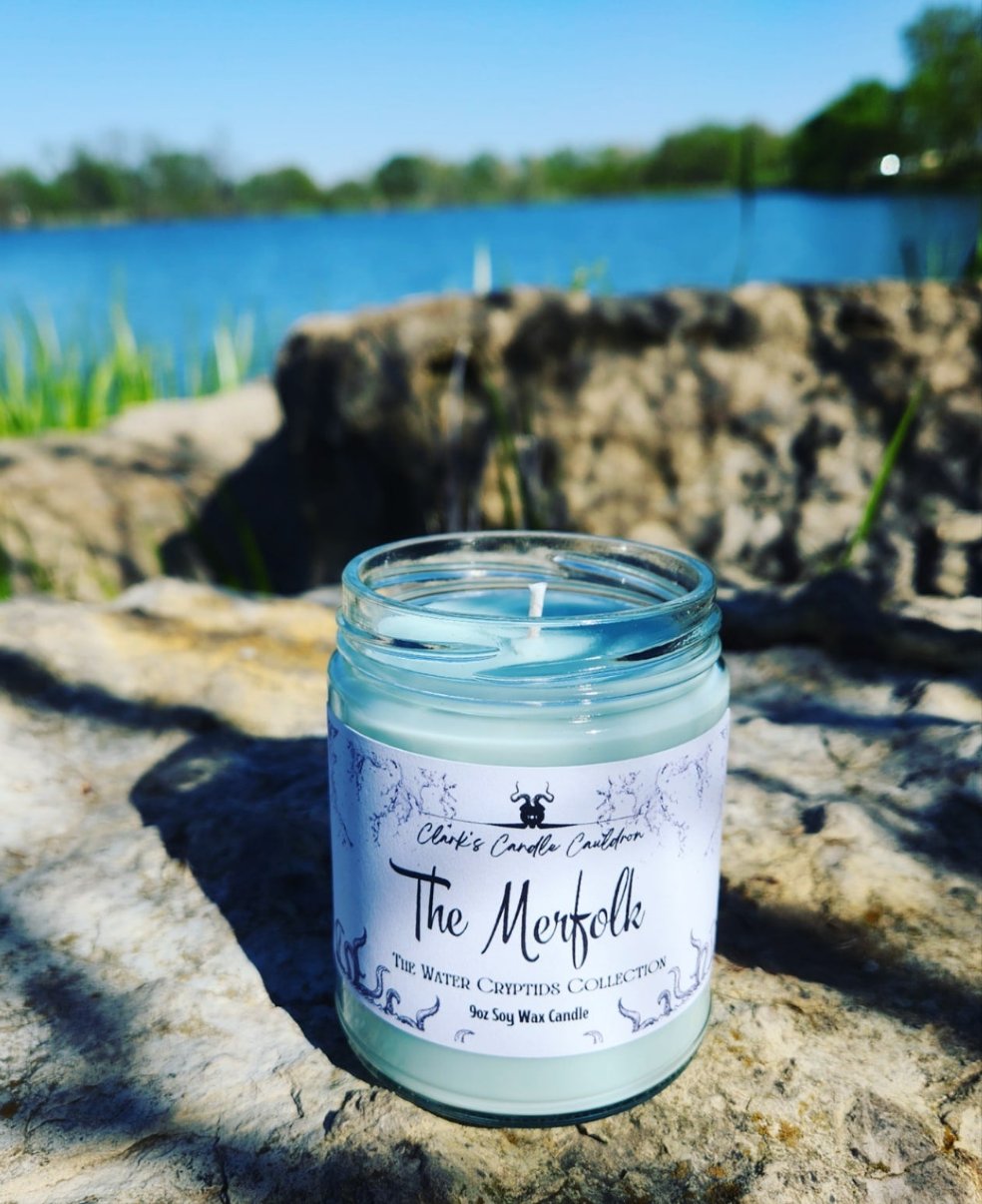 The Merfolk - 9oz 100% Soy Wax Candle