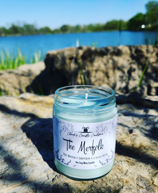 The Merfolk - 9oz 100% Soy Wax Candle