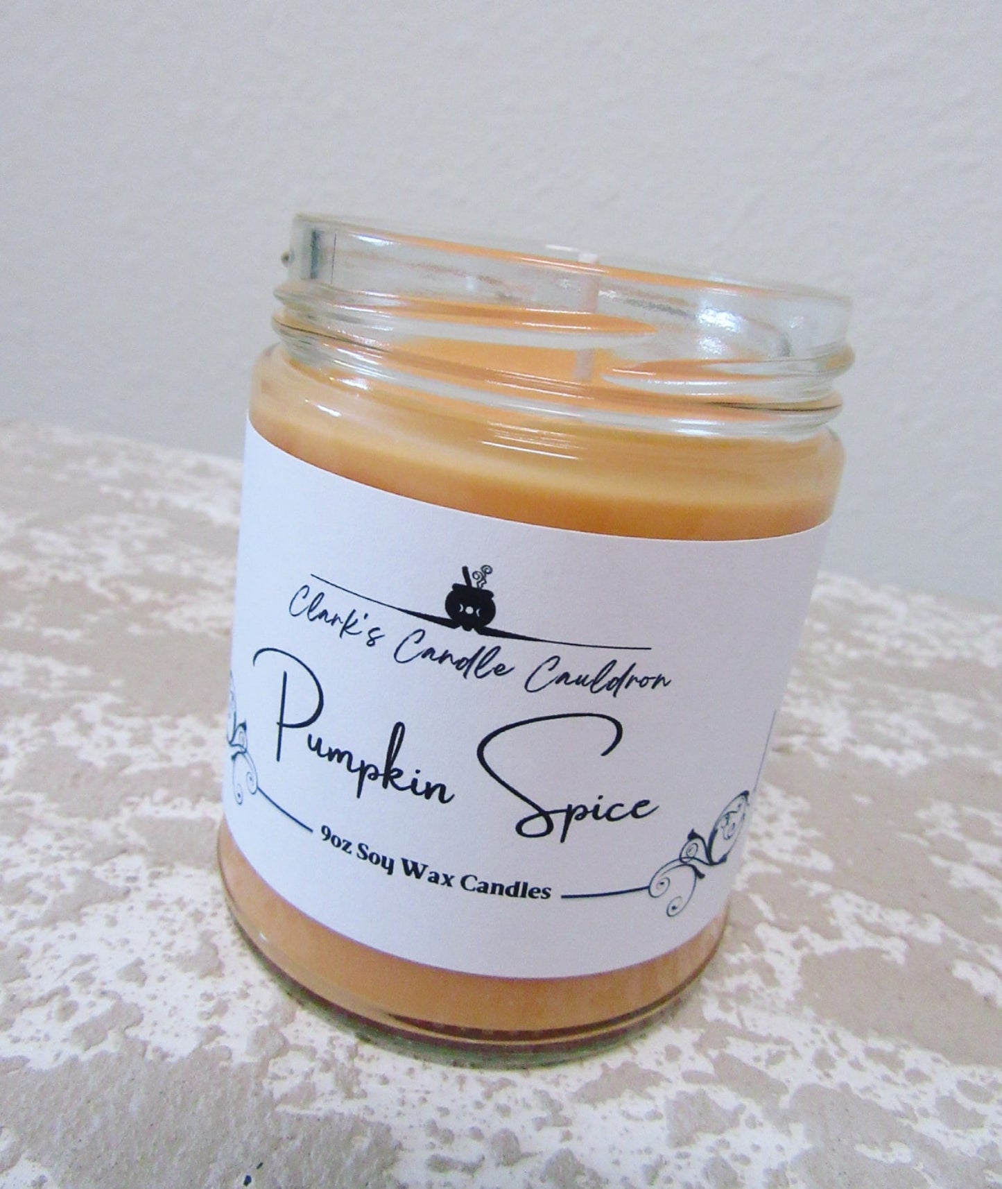 Pumpkin Spice - 9oz 100% Soy Wax Candle