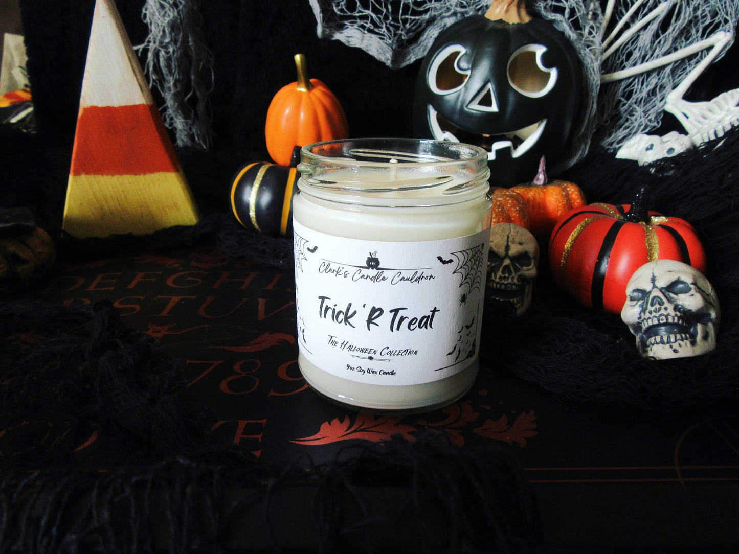 Trick 'R Treat - 9oz 100% Soy Wax Candle