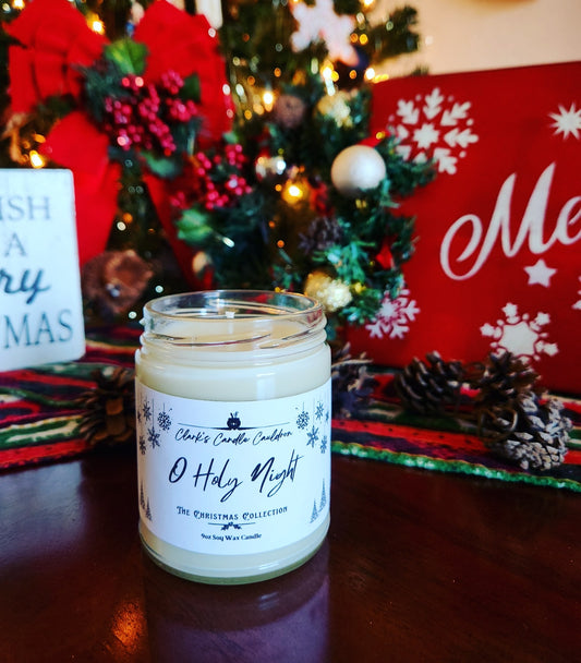 O Holy Night - 9oz 100% Soy Wax Candle