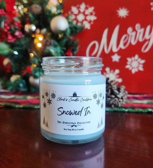 Snowed In - 4oz 100% Soy Wax Candle