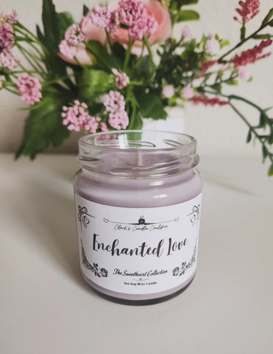 Enchanted Love - 4oz 100% Soy Wax Candle