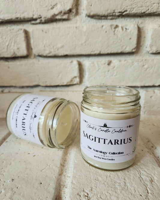 Sagittarius - 9oz 100% Soy Wax Candle