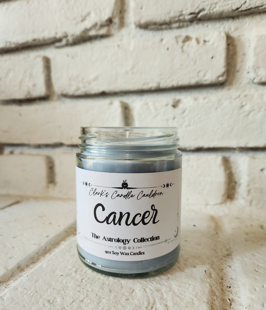 Cancer - 9oz 100% Soy Wax Candle