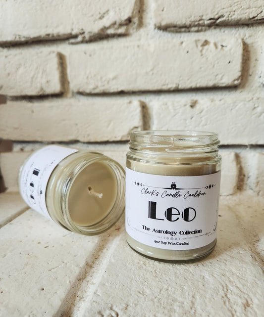 Leo - 9oz 100% Soy Wax Candle