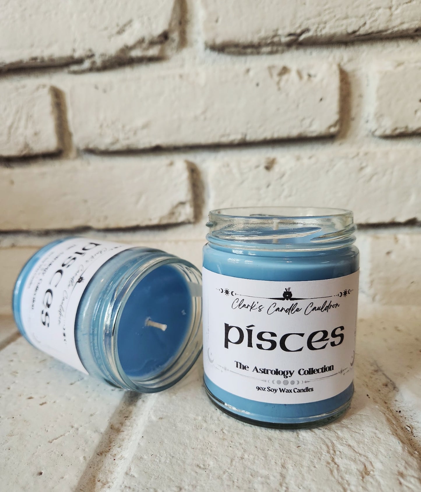 Pisces - 9oz 100% Soy Wax Candle