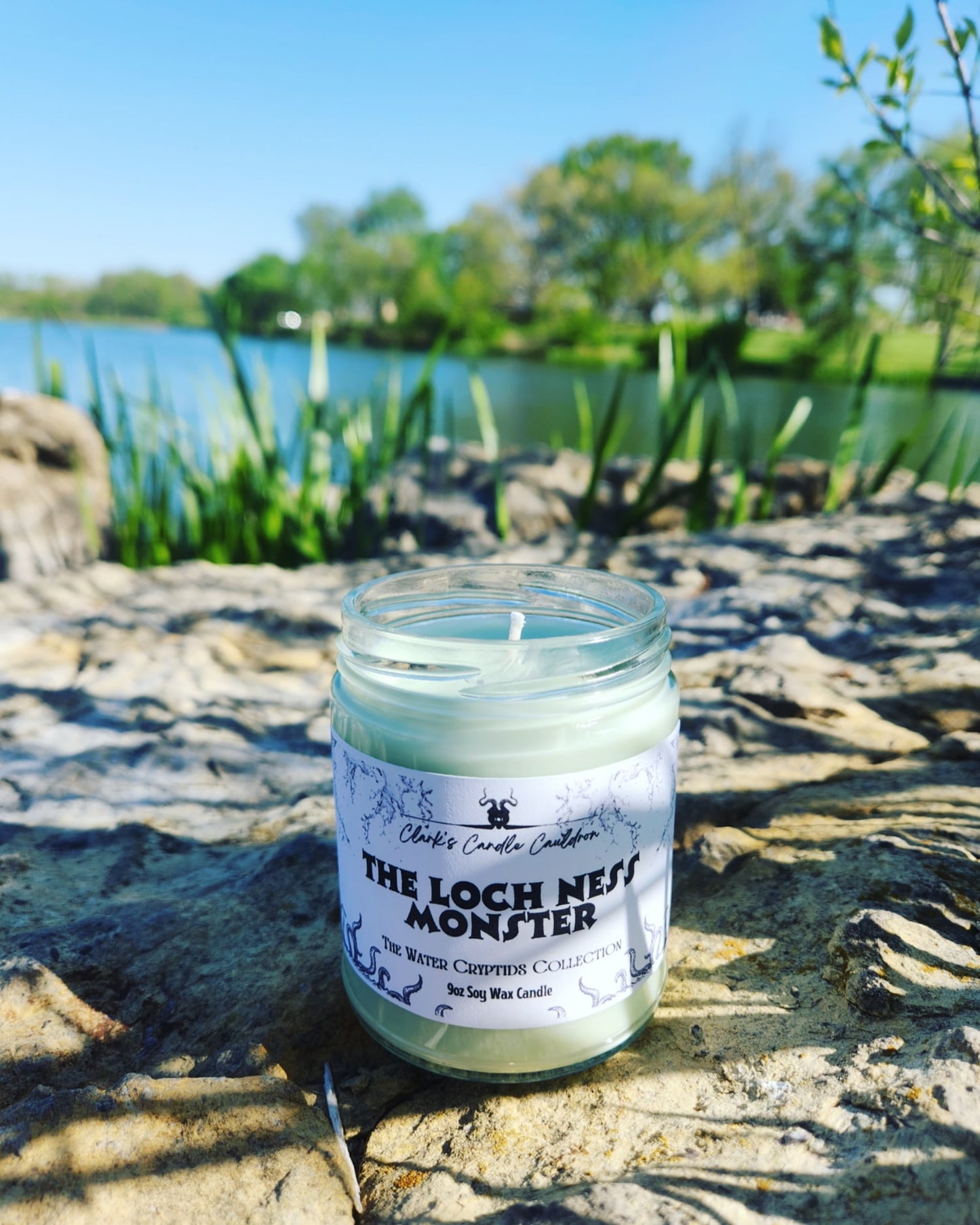The Loch Ness Monster - 9oz 100% Soy Wax Candle