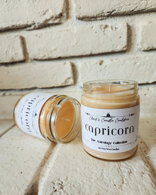 Capricorn - 9oz 100% Soy Wax Candle